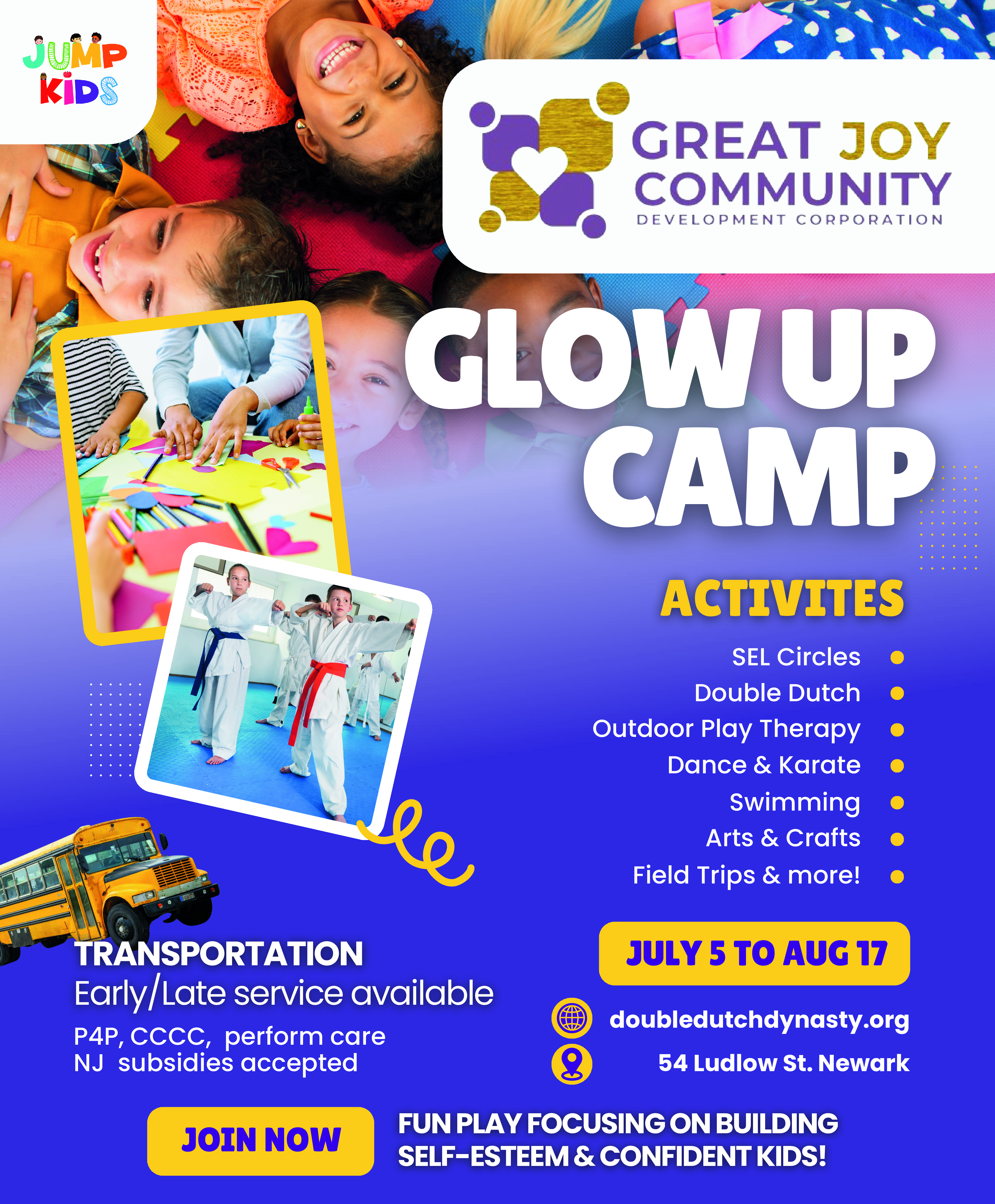 Summer Camp 2026 Flyer